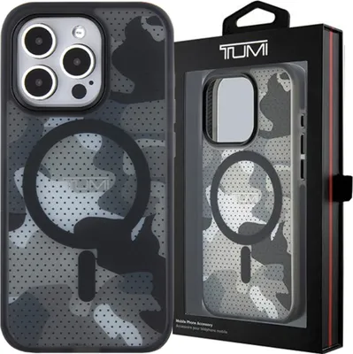 Produktbild von Tumi Tuhmp15Xtcamk Iphone 15 Pro Max 6.7 Czarny/Schwarz Hardcase Frosted Camo Print Magsafe