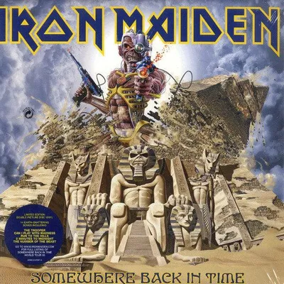 Produktbild von Iron Maiden - Somewhere Back In Time: The Best Of 1980 (LP)