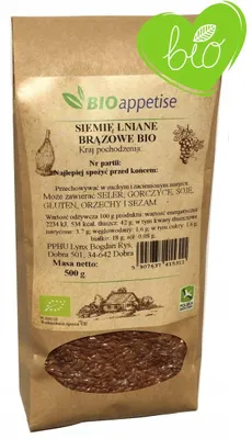 Zdjęcie produktu dla Siemię lniane brązowe500 g