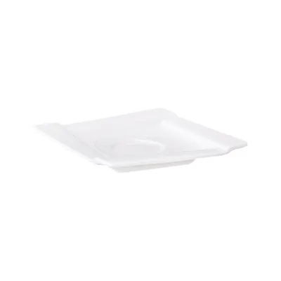 Zdjęcie produktu dla Spodek do filiżanki espresso kwadratowy 11,5 cm
