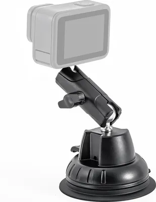 Produktbild von STARTRC Saugnapfhalterung fuer Sportkameras, flexible Autokamerahalterung, 360¡ã drehbar, Windschutzscheiben-Saugnapf-Ersatz fuer GoPro Hero 13/12/11/10/9, Insta360 X4/X3, DJI OSMO Pocket 3