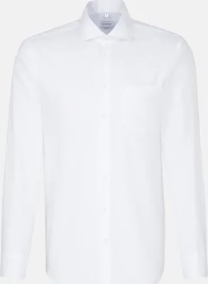 Immagine prodotto di Seidensticker - Camicia da uomo, senza ferro, vestibilità regolare, (01.193677), taglia:48, colore:Bianco (01)