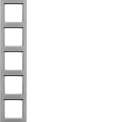 Zdjęcie produktu dla Berker 10156094, Aluminium, Termoplastyczny, Bezśrubowe, Berker, Q.3, IP20
