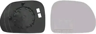 Produktbild von VAN WEZEL Spiegelglas Außenspiegel Rechts für FIAT 500L (351, 352) Konvex Unbeheizt 1609832