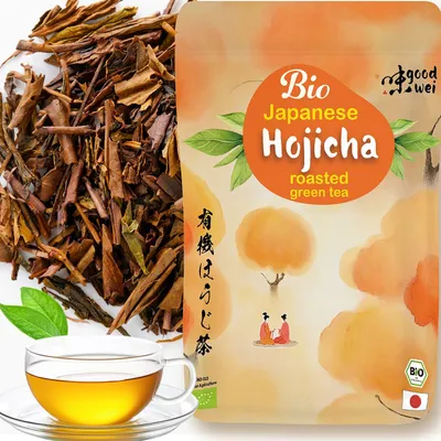 Produktbild von Hojicha gerösteter Grüntee aus biologischem Anbau Japan, 120g