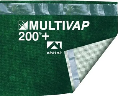 Produktbild von HPV-Unterdachbahn Multivap 200+ UBBINK - 1.50 x 50m - mit Klebestreifen - 205009
