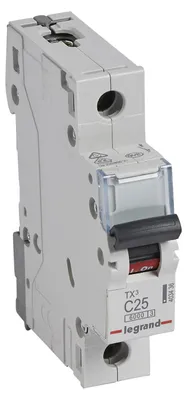 Produktbild von Legrand TX3 Stromunterbrecher Miniatur-Leistungsschalter Typ C 1
