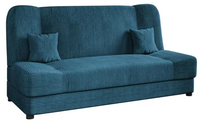 Produktbild von MIRJAN24 Schlafsofa Jonas Cord, Schlaffunktion und Bettkasten, Stilvoll Polstersofa (Farbe: Poso 05)