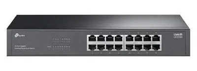 Produktbild von 16-Port Gigabit Desktop/Rackmount Switch mit lüfterlosem Gehäuse