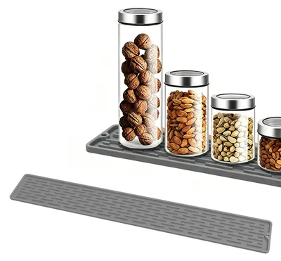 Silikon Abtropfmatte, Antirutsch, 70 x 10 cm, für Küchenspüle