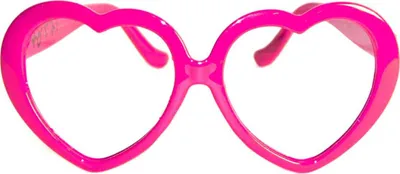 Produktbild von Herz Brille in rosa
