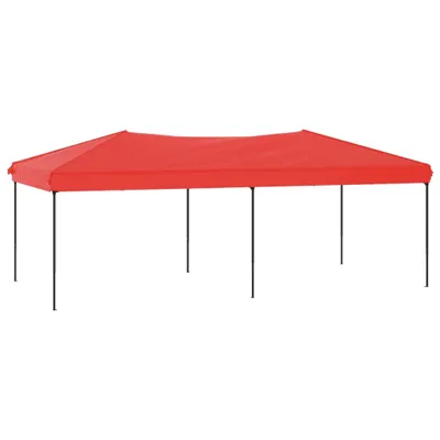Image de vidaXL Tente de réception pliante rouge 3x6 m