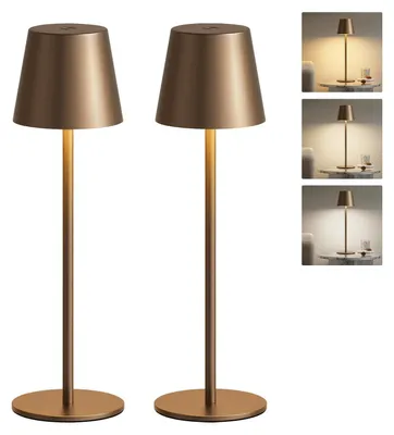 Produktbild von Tischlampe, kabellose Akku-Lampe, LED-Tischlampe für Innen- und Außenbereich