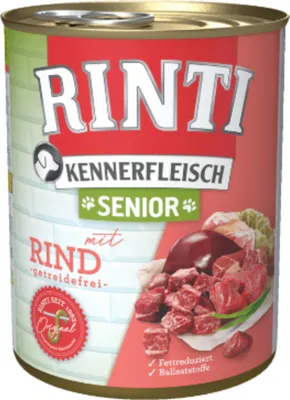 Obrázok produktu pre Rinti Kennerfleisch Senior Rind 800g
