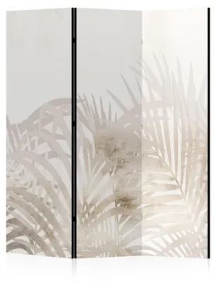 Zdjęcie produktu dla LUMASOUL Dwustronny parawan, przegroda wewnętrzna, motyw roślinny, 135x172 cm
