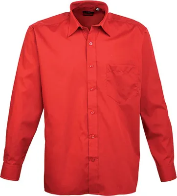 Immagine prodotto di Premier Workwear - Camicia a maniche lunghe in popeline da uomo