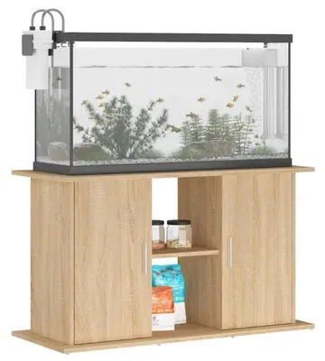 Produktbild von Aquarium Unterschrank - Aquarium Schrank - 101x41x58 cm - Holzwerkstoff - Für Aquarium - Farbe Armeegrün