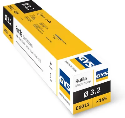 Obrázok produktu pre Elektródy rutiové GYS 3.2mm 350mm 165ks