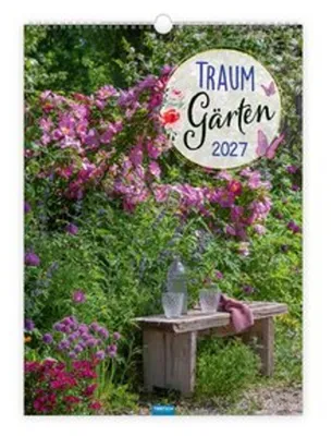 Produktbild von TRÖTSCH - Großbildkalender Traumgärten 2027