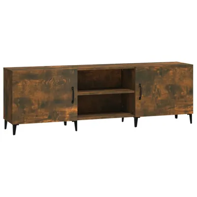 Productafbeelding van vidaXL TV-kast, gerookt eikenfineer, 150x30x50 cm, houtvezelplaat