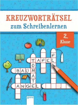 Obrázok produktu pre Kreuzworträtsel zum Schreibenlernen. 2. Klasse