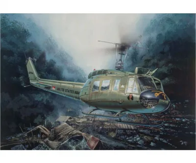 Produktbild von Modellbausatz Hubschrauber 0849 – UH-1D „SLICK” (1:48)