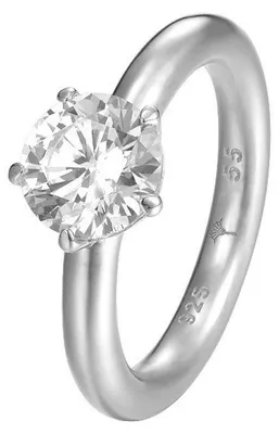 Produktbild von Joop Damen Ring Silber Zirkonia Lauren JPRG90735A, Ringgröße:57 (18.1 mm Ø)