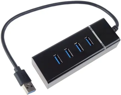 Obrázok produktu pre PremiumCord USB 3.0 Superspeed HUB 4-portový