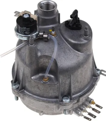 A close-up studio shot of a heating element for a Karcher appliance.