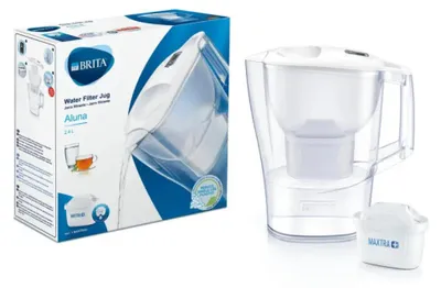 Produktbild von Brita Wasserfilterkanne Aluna XL 3.5L Weiß mit 1 Maxtra Filterpatrone