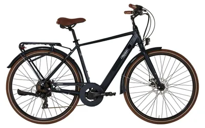 Immagine prodotto di Bicicletta a Pedalata Assistita da Uomo 28" Autonomia fino a 50km Batteria 10,2 Ah Aris Nero