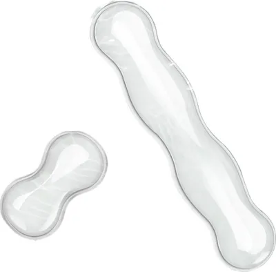 Immagine prodotto di INF Set ergonomico di tappetino per mouse e poggiapolsi per tastiera in silicone