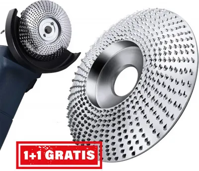 Produktbild von Holzschleifscheibe eins plus eins – Holzschleifscheibe, Holzschleifscheibe, Holzpolierscheibe