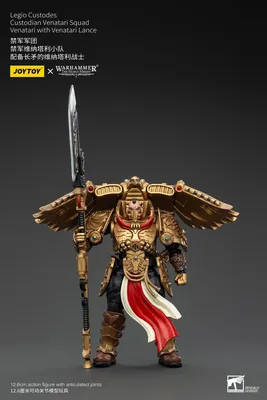 Obrázok produktu pre Figurka Akcji Joy Toy Warhammer The Horus Heresy 1/18 Legio Custodes Venatari 13 cm