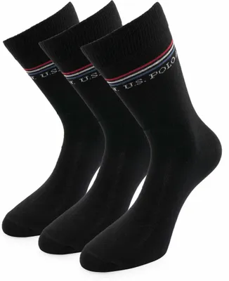 Productafbeelding van Ons. Sokken Polo Assn. 3-pack Zwart Zwart 43-46