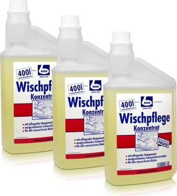 Produktbild von Dr. Becher Wischpflege Konzentrat Reiniger 1L (3er Pack)