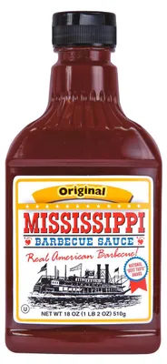 Image de Mississippi Original BBQ Sauce Marinade pour grillades et dips 440ml