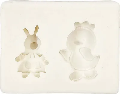 Produktbild von PENTART SILIKONFORM Mold Abformen Gießen Mould, Häschen und Küken