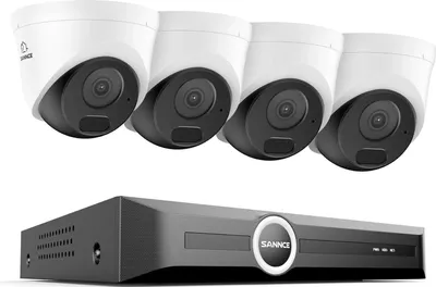 Obrázok produktu pre IP kamerový systém, rozlíšenie 5MP HD, nočné videnie do 100 stôp, 8CH 4PCS kamera