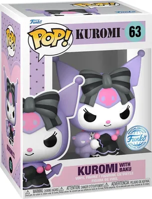 Produktbild von Funko Pop! Sanrio - Kuromi with Baku #63 Special edition Exclusive