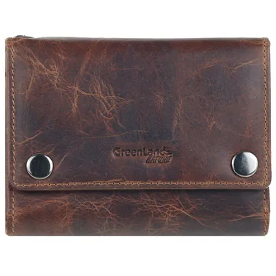 Zdjęcie produktu dla Skórzany portfel Greenland Nature Montana 12,5 cm