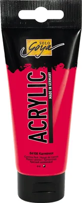Zdjęcie produktu dla Kreul 84108 Farba akrylowa Carmine Red 100 ml 1 szt.