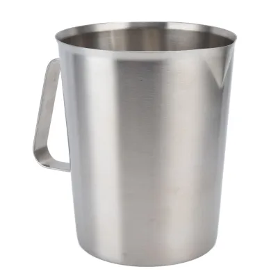 Produktbild von Messbecher,Milchaufschäumbecher,Küchenmessbecher,Edelstahlbecher,Kaffeetasse,Messbecher aus Edelstahl