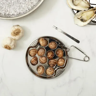 Image de Assiette Pour 12 Escargots