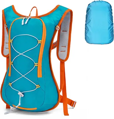 Productafbeelding van Fietsrugzak 7 liter - 330 gram - Met regenhoes en helmnet