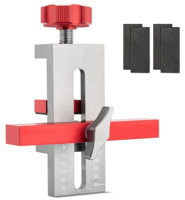Montagehulp für Schranktüren, 0-30 mm, Aluminium