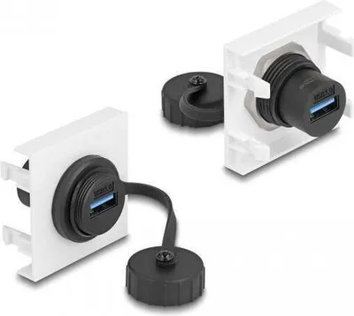 Image de DELOCK Easy 45 Modul SuperSpeed USB 5 Gbps USB Typ-A Buchse