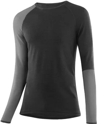 Produktbild von Loeffler Cb Transtex Merino Langarm-baselayer Schwarz,Grau 52 Mann Schwarz,Grau 52