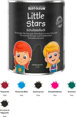 Produktbild von Rust Oleum Little Stars Tafellack 0,75L Schwefelstäbchen