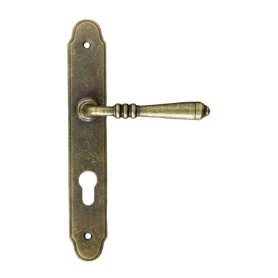 Obrázok produktu pre Sada dverových kľučiek s dlhým štítkom / PZ 72 mm DEVON